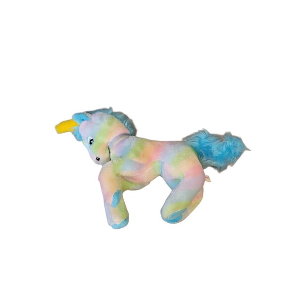 Vintage Superior Toy and Novelty Rainbow Unicorn Plush 15" Stuffed Animal EUC - Picture 5 of 7